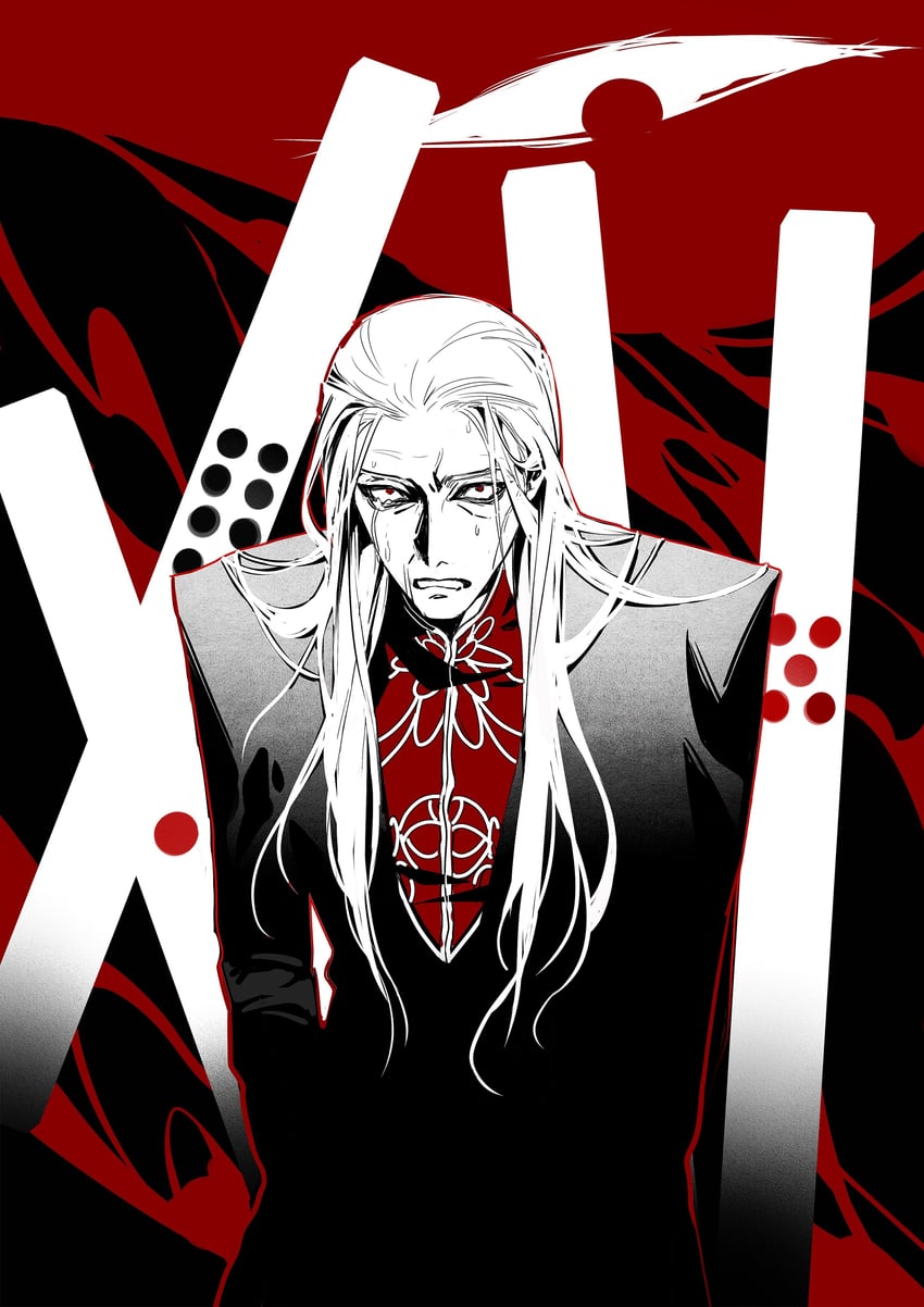 akagi shigeru and washizu iwao (fukumoto mahjong and 1 more) drawn by moolidragon