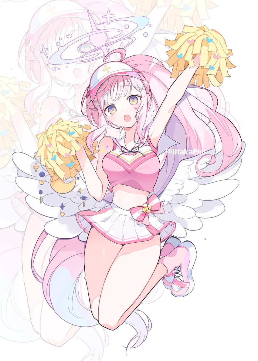 mika (blue archive and 1 more) drawn by utakapen