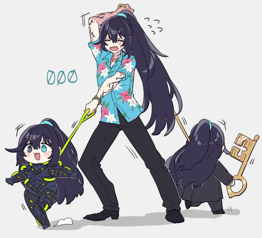 hong lu (project moon and 1 more) drawn by shiki_(shikki46)