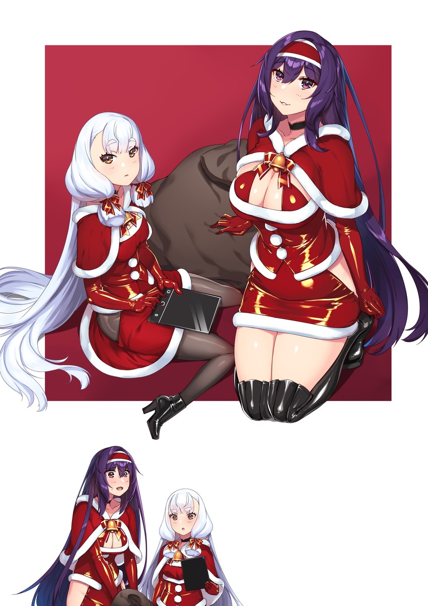 murakumo and hie (original and 1 more) drawn by hiememiko