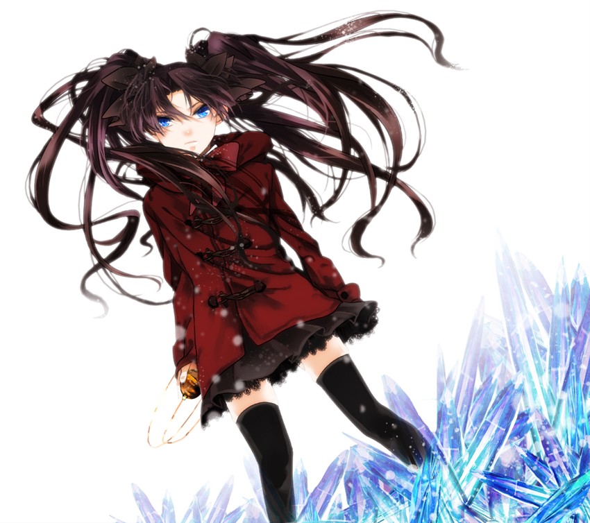 tohsaka rin (fate and 1 more) drawn by 28choco
