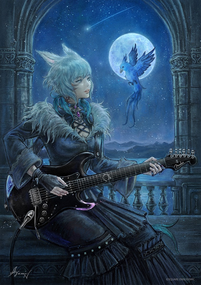 y'shtola rhul (final fantasy and 2 more) drawn by namae_ayumi
