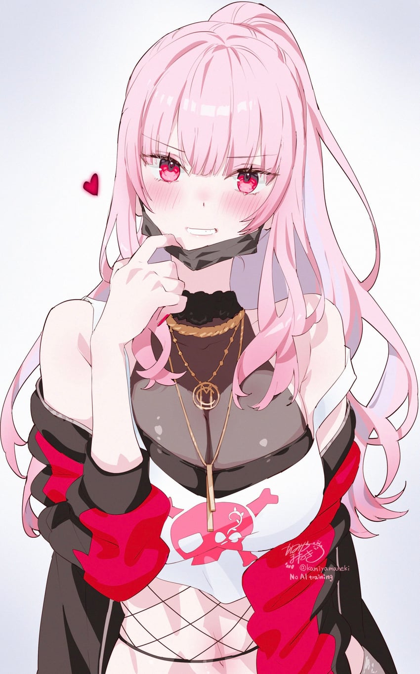 mori calliope (hololive and 1 more) drawn by kamiya_maneki