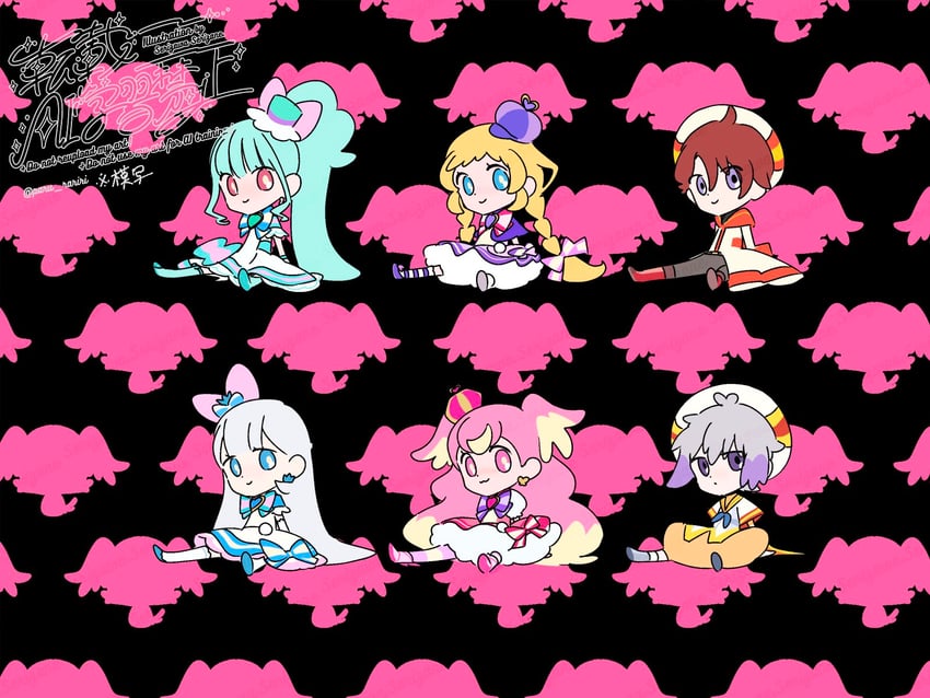 nekoyashiki yuki, inukai komugi, nekoyashiki mayu, inukai iroha, cure wonderful, and 5 more (precure and 2 more) drawn by serizawa_serizane