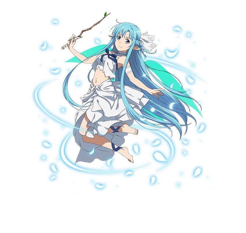 asuna and titania (sword art online and 1 more)