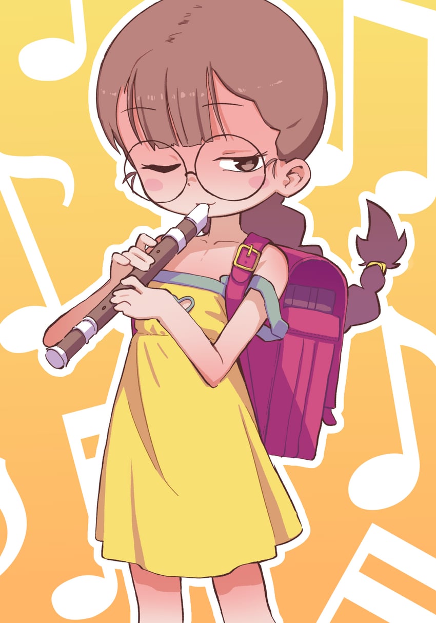 mesugaki (original) drawn by orenjipiiru