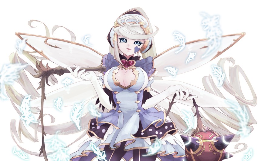 trickstar holly angel (yu-gi-oh! and 1 more) drawn by kotoha_ako