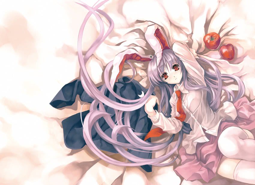 reisen udongein inaba (touhou and 1 more) drawn by cradle_(circle) and misaki_kurehito