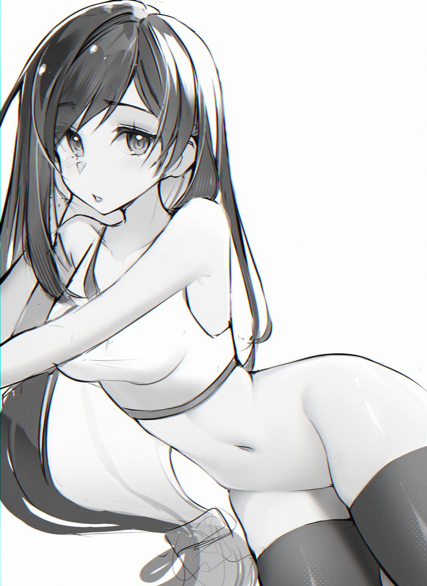 tifa lockhart (final fantasy and 2 more) drawn by reiko_lape