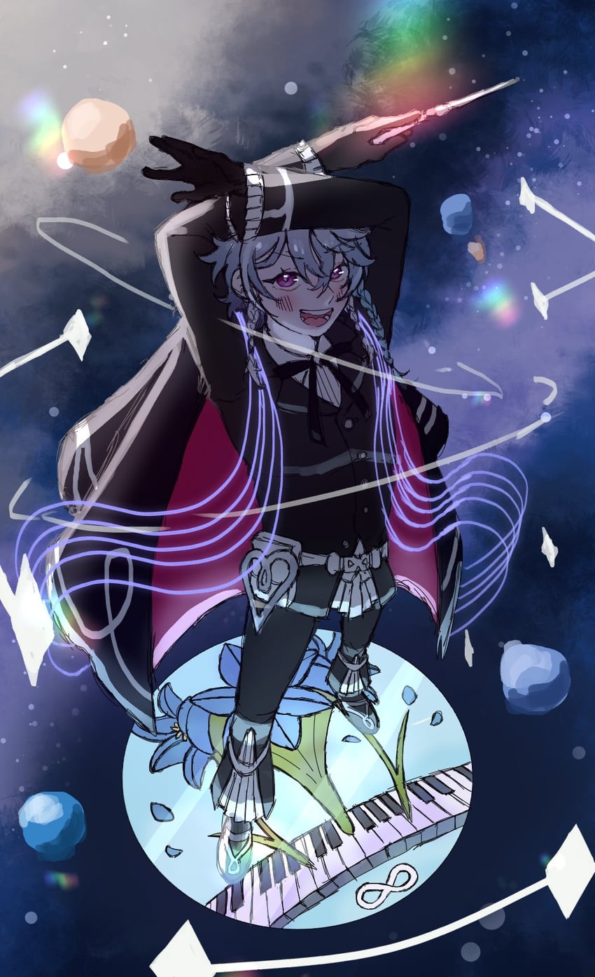 octavio (holostars and 1 more) drawn by nutella_coded