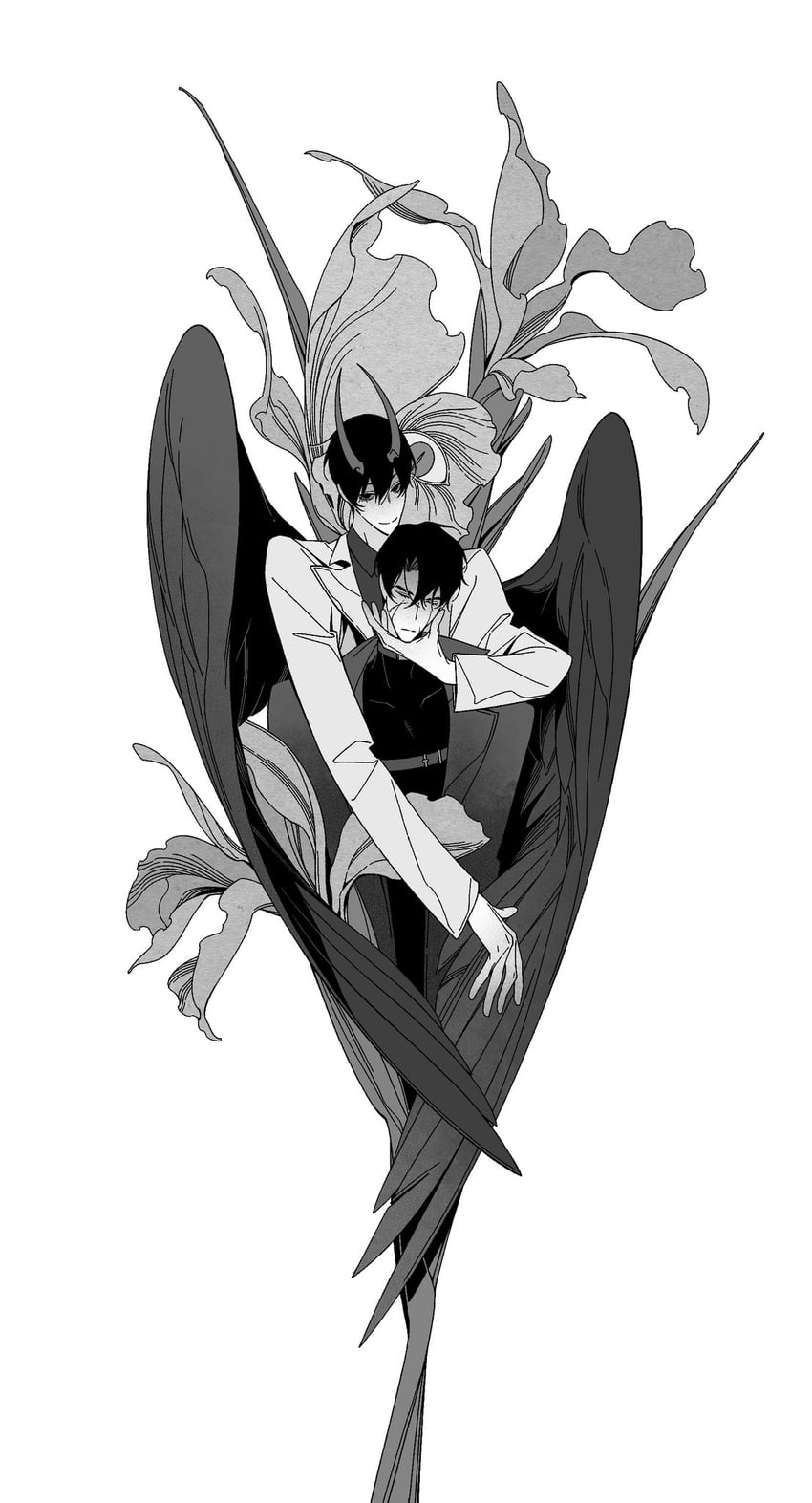 kim dokja and secretive plotter (omniscient reader's viewpoint) drawn by benkdjjituibot