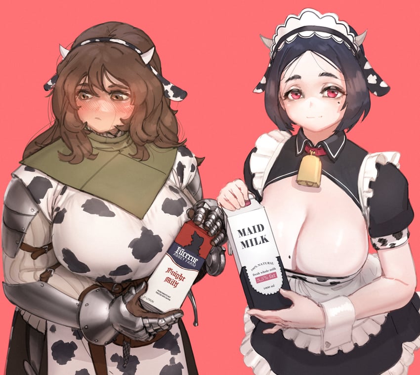 lady lucerne and muuko (go! go! gris! and 1 more) drawn by wass_nonnam