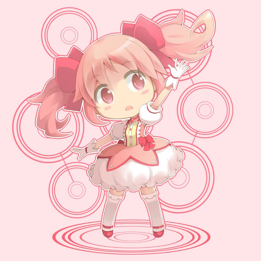 kaname madoka (mahou shoujo madoka magica) drawn by shiitake_(mm0820)