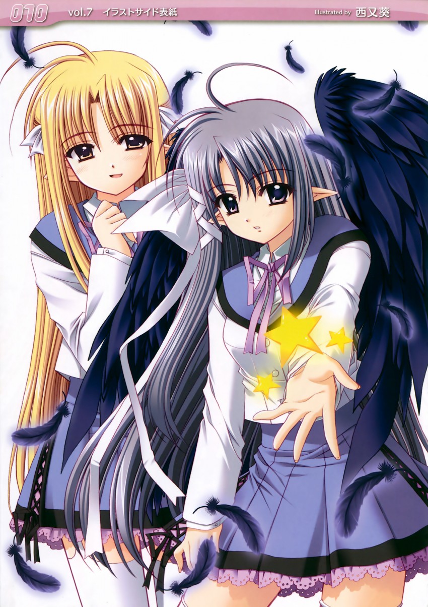 freyjalt fall and varuna riel (judgement chime) drawn by nishimata_aoi