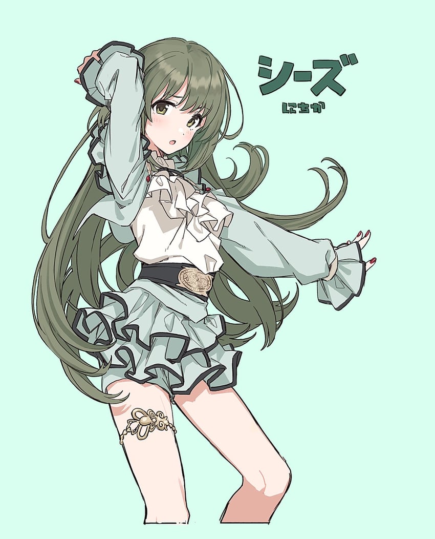 nanakusa nichika (idolmaster and 1 more) drawn by teshima_nari