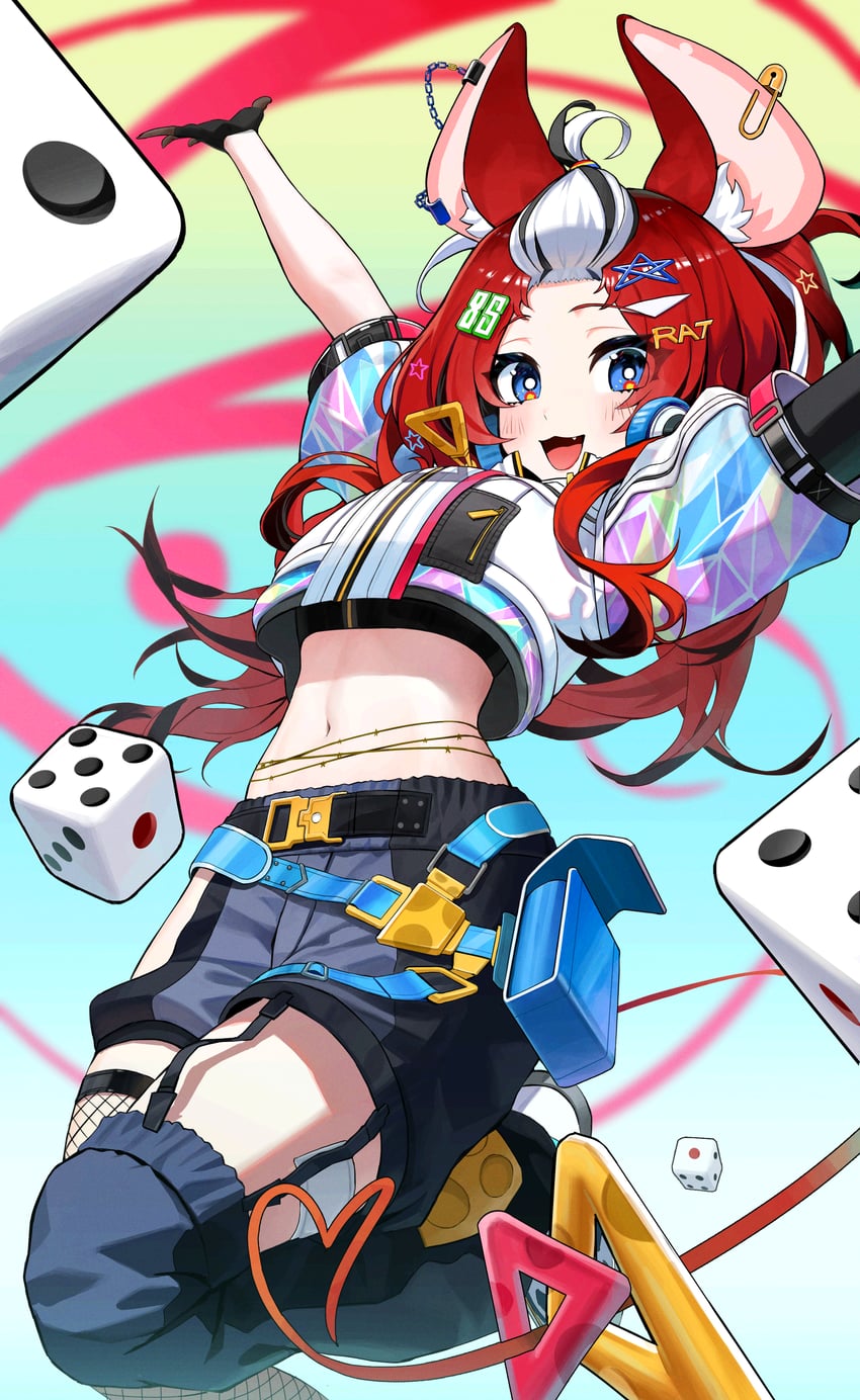 hakos baelz (hololive and 1 more) drawn by yarn_(yarn_03)