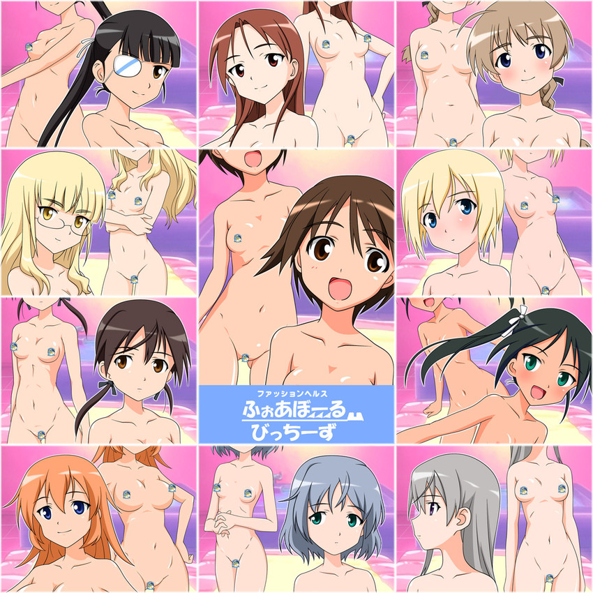 sanya v. litvyak, eila ilmatar juutilainen, miyafuji yoshika, erica hartmann, gertrud barkhorn, and 6 more (world witches series and 1 more)