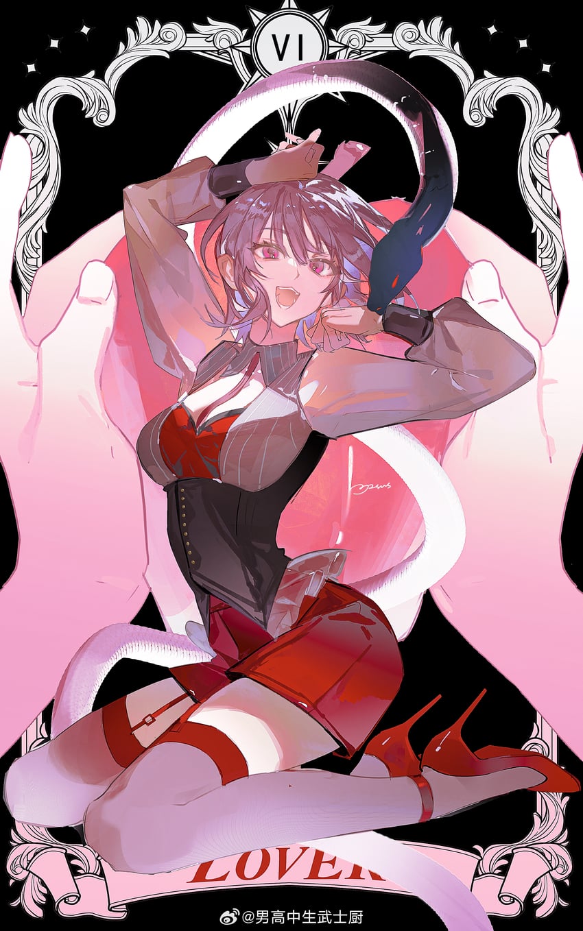 yuutenji nyamu and amoris (bang dream! and 1 more) drawn by nan_gaozhong_sheng_wushi_chu