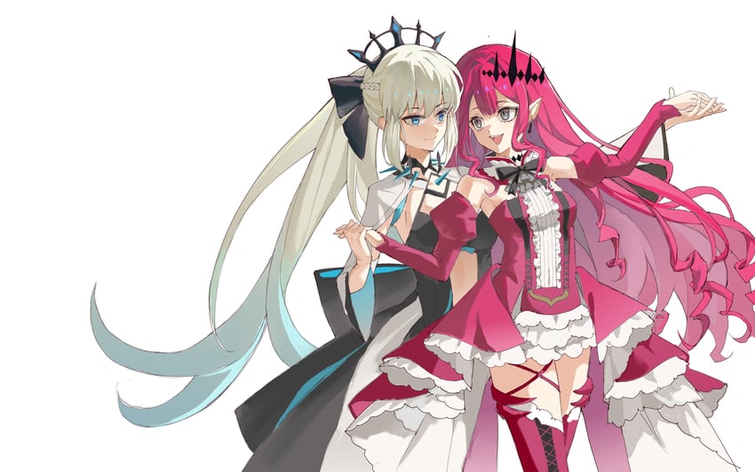 baobhan sith and morgan le fay (fate and 1 more) drawn by hookyourist