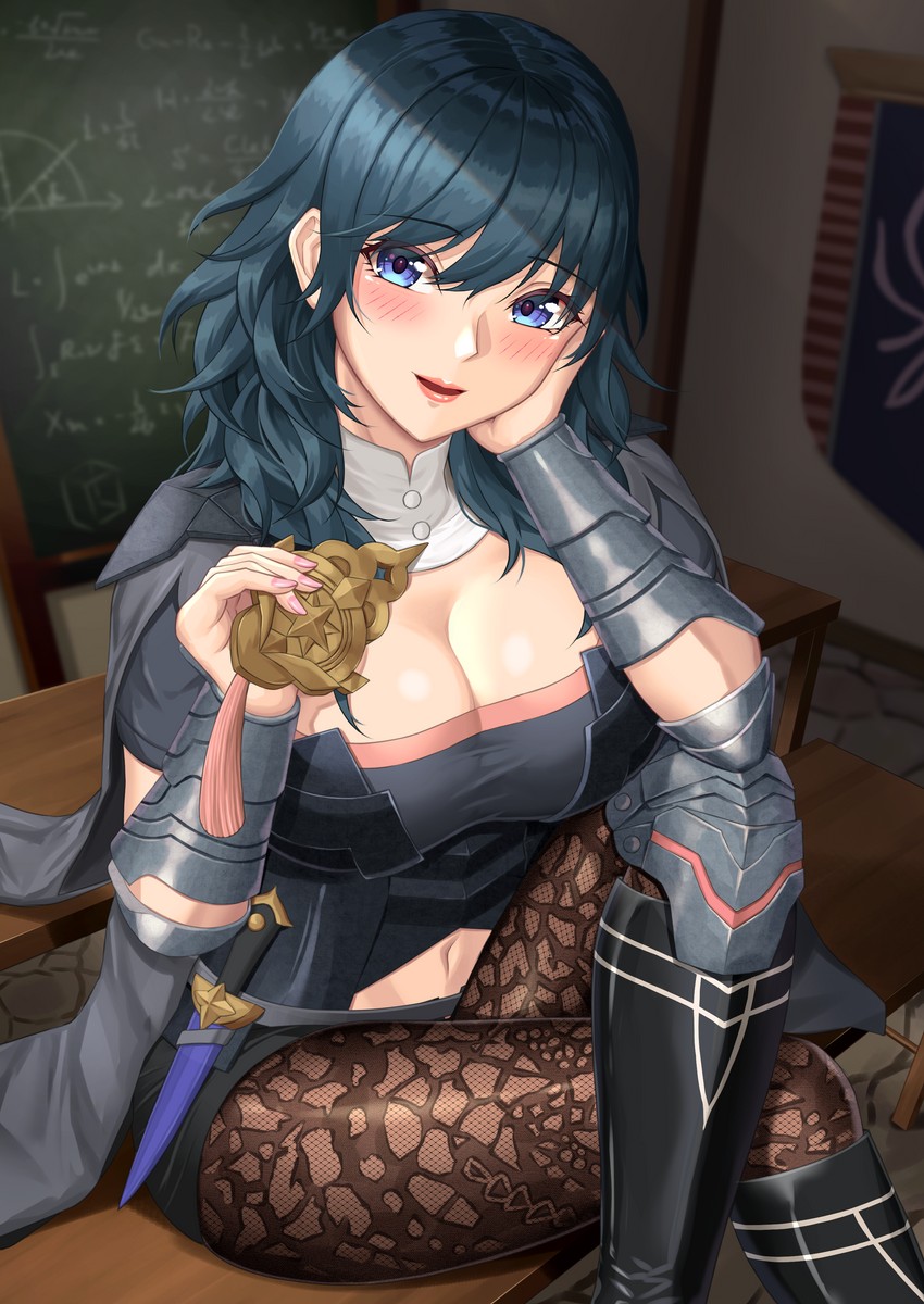 female byleth (fire emblem and 1 more) drawn by nemunemu_semi