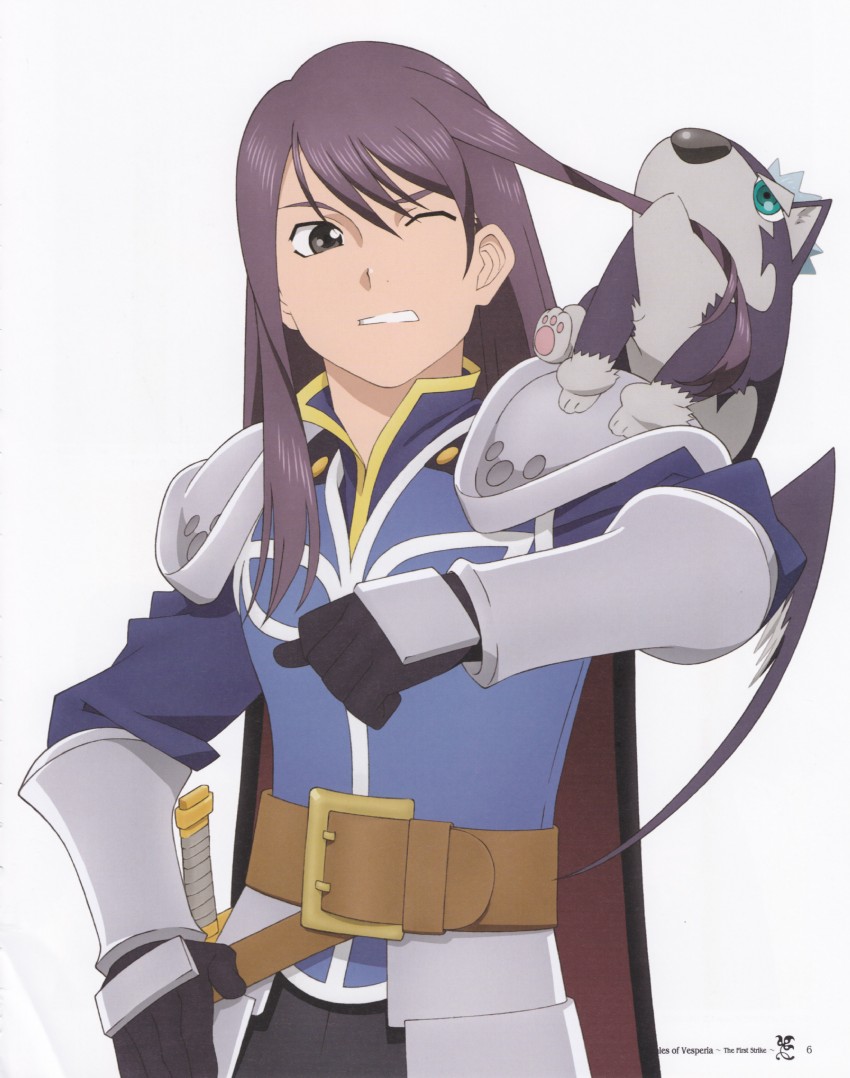 yuri lowell and repede (tales of and 2 more)