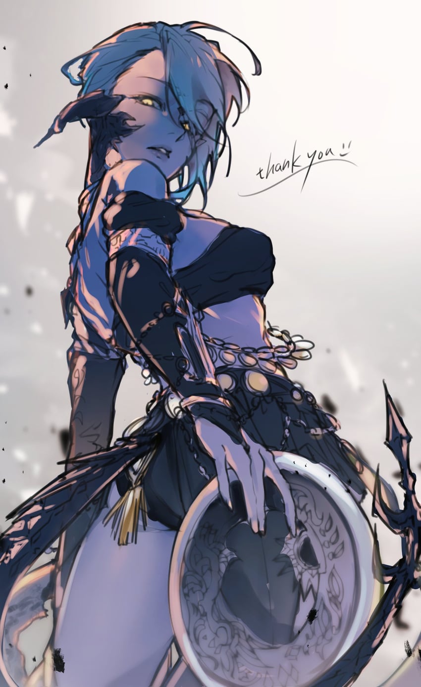 warrior of light and dancer (final fantasy and 1 more) drawn by liz_gray