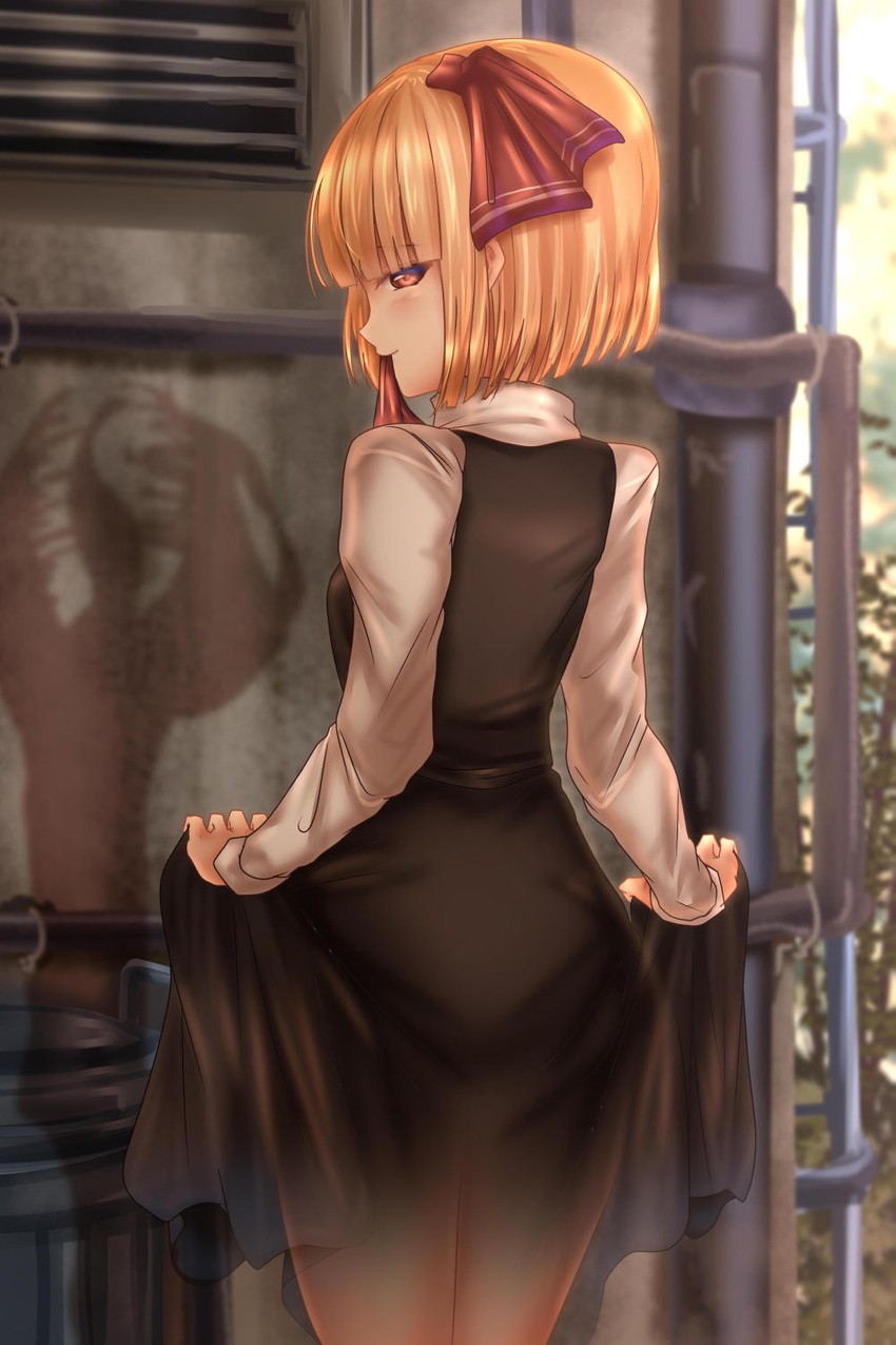 rumia (touhou) drawn by shounen_(hogehoge)