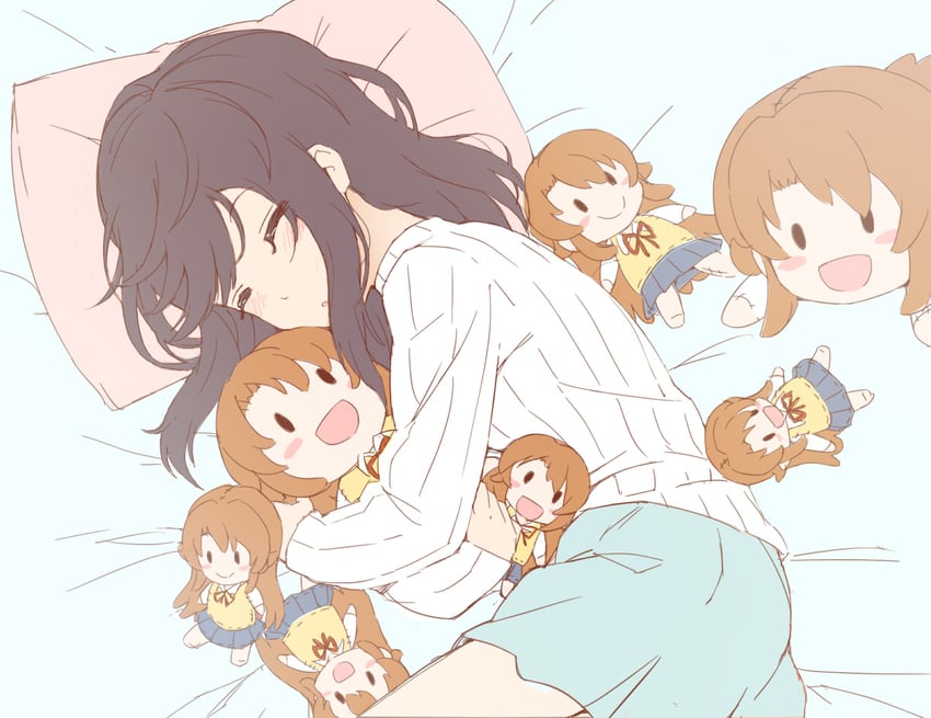 ichijou hotaru and koshigaya komari (non non biyori) drawn by kyuuka