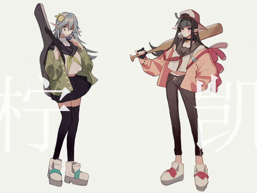 kaili and lemon (aotu world) drawn by ez_1011