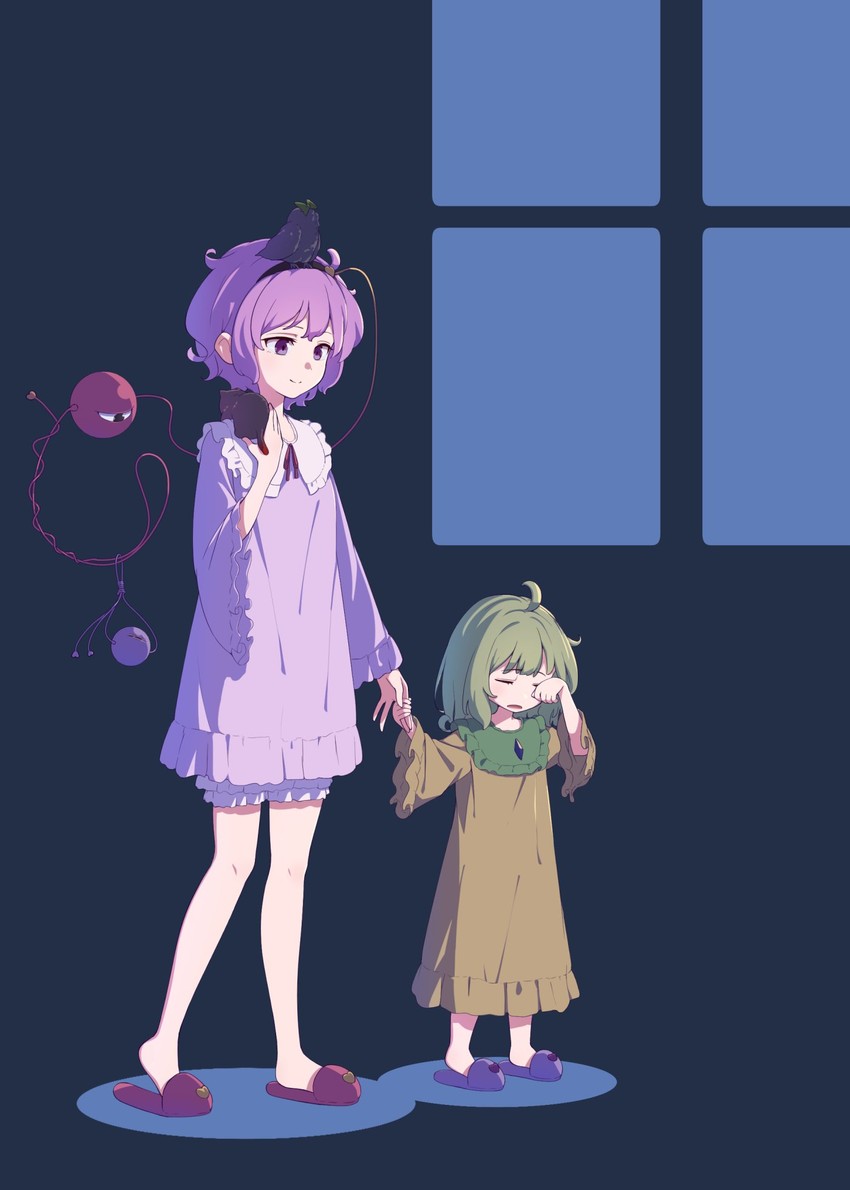 komeiji koishi, komeiji satori, kaenbyou rin, and reiuji utsuho (touhou) drawn by kanpa_(campagne_9)
