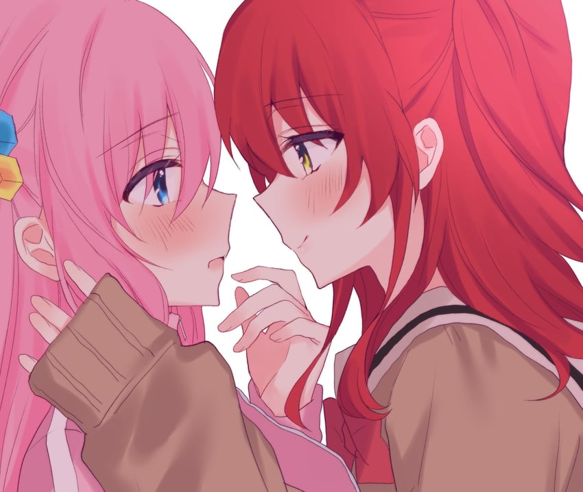 gotoh hitori and kita ikuyo (bocchi the rock!) drawn by unizuma_eleven