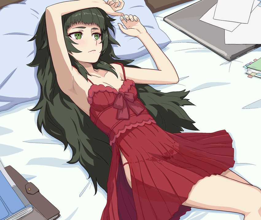 hiyajou maho (science adventure and 2 more) drawn by menomorute