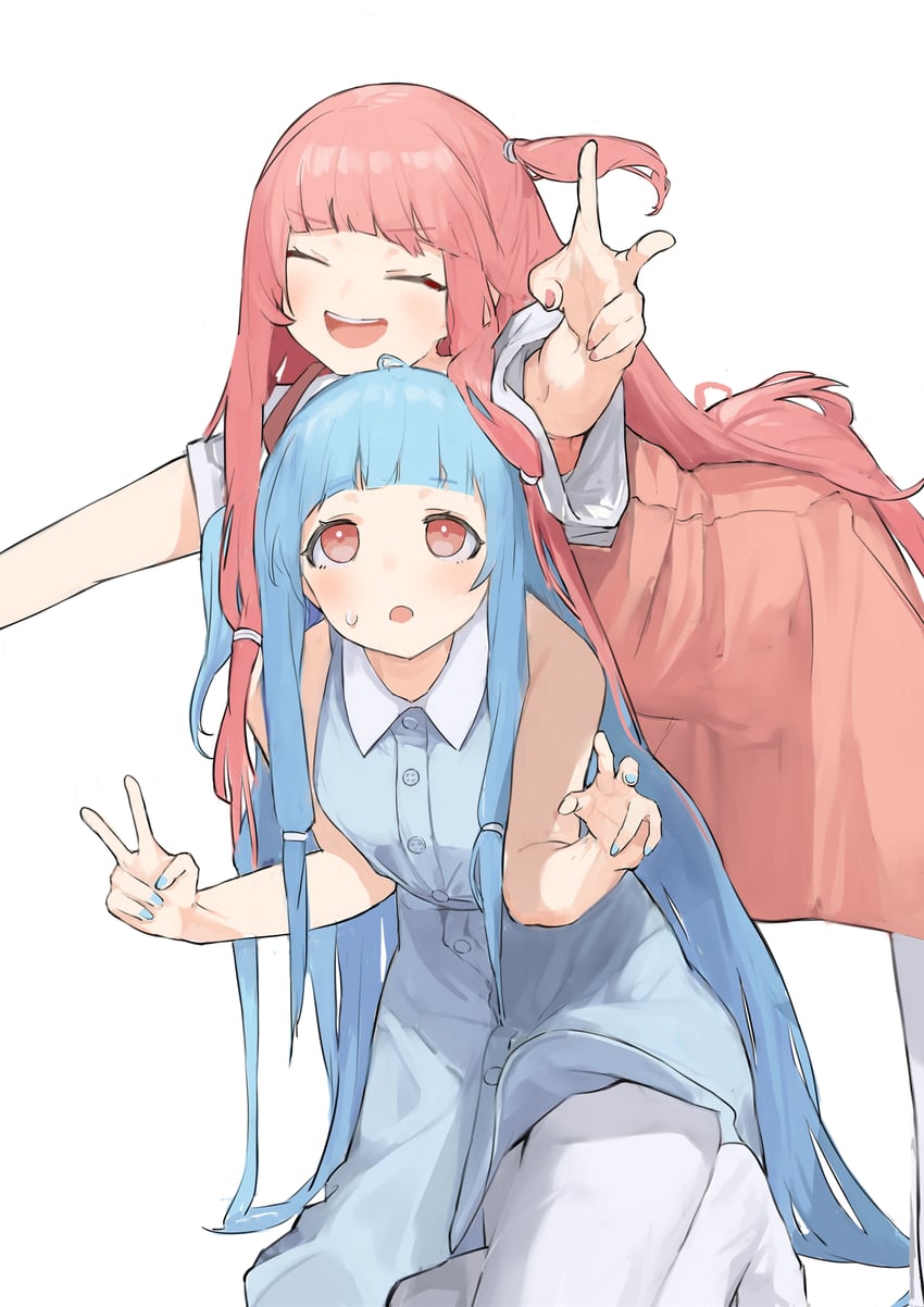kotonoha akane and kotonoha aoi (voiceroid) drawn by pocche-ex