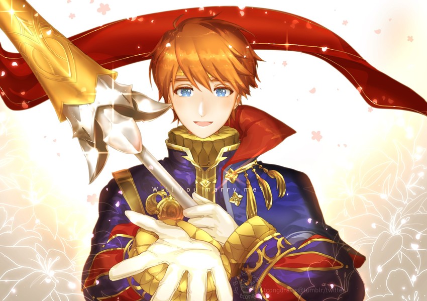 eliwood (fire emblem and 2 more) drawn by tcong