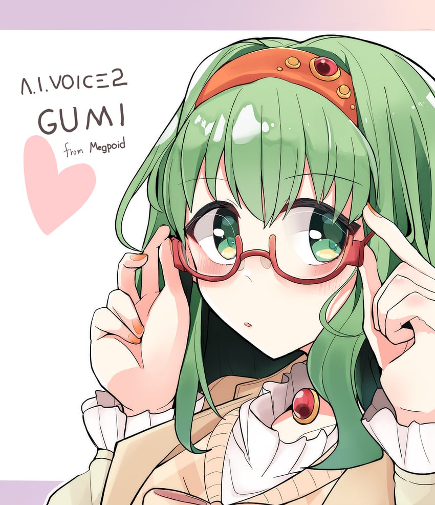 gumi (vocaloid and 1 more) drawn by pachio_(patioglass)