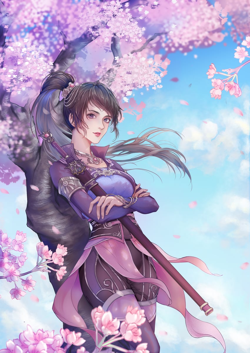 si kongqi (hua jianghu zhi bei mo ting) drawn by si_kongqi_zhuye