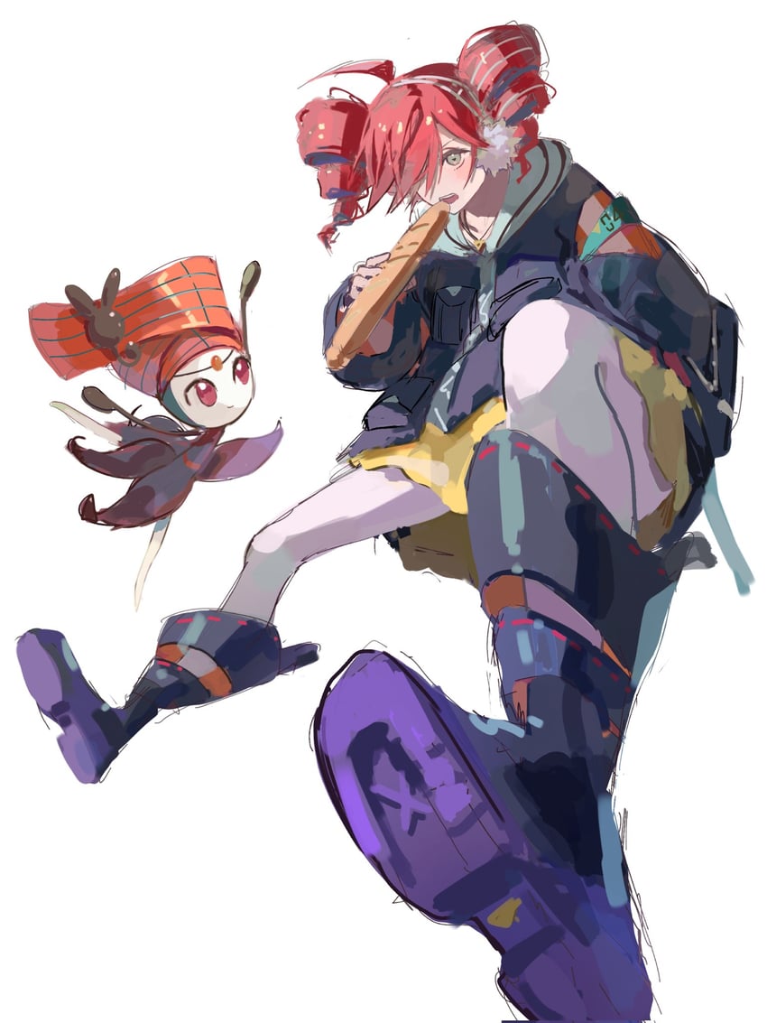 kasane teto, meloetta, and rival teto (pokemon and 3 more) drawn by ru_y021