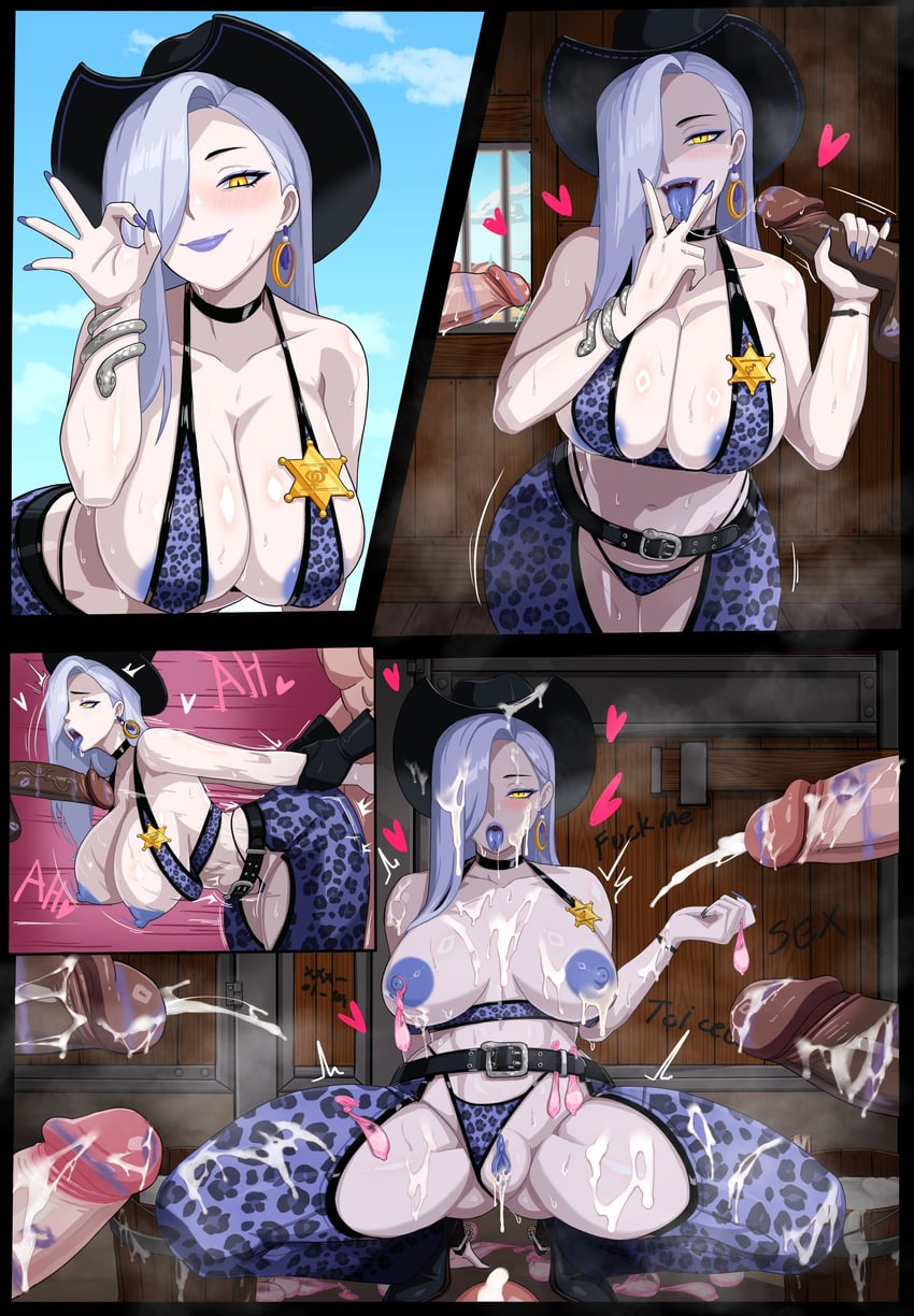 mrs. snake (fate and 1 more) drawn by f.b.w