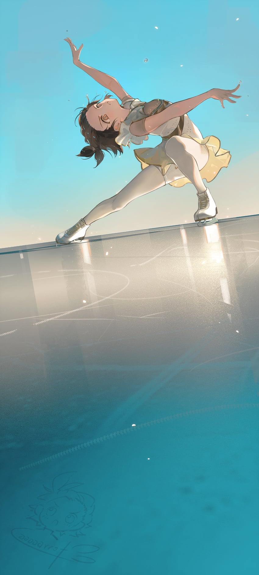 yuitsuka inori (medalist) drawn by toto_(caaaaarrot)