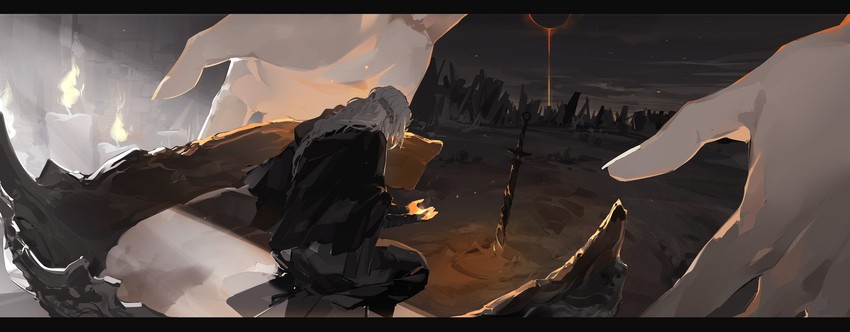 fire keeper (dark souls and 1 more) drawn by nine_(liuyuhao1992)