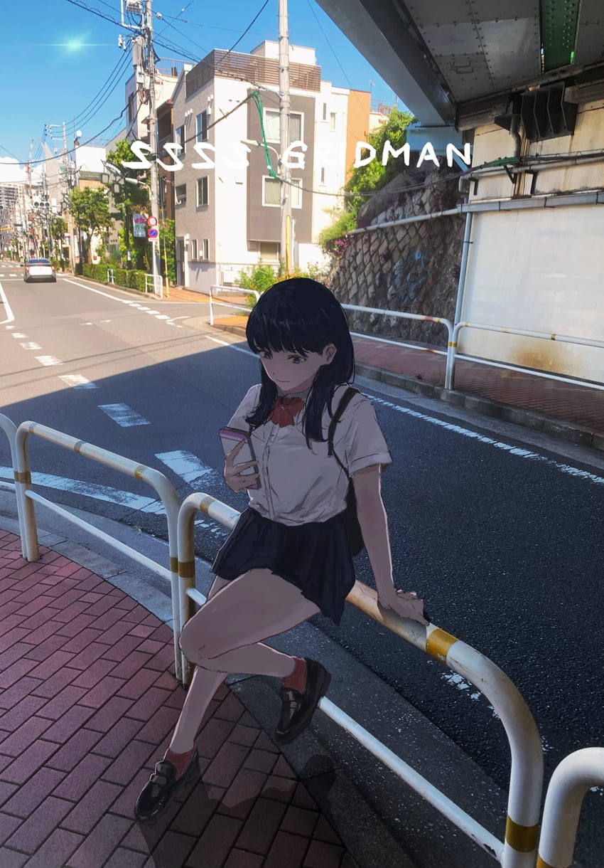 takarada rikka (gridman universe and 1 more) drawn by armald0