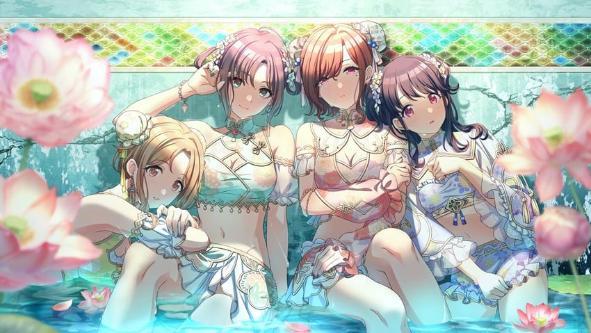 higuchi madoka, asakura toru, fukumaru koito, and ichikawa hinana (idolmaster and 1 more)