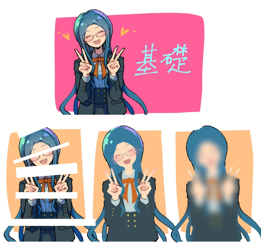 shirogane tsumugi (danganronpa and 1 more) drawn by youko-shima