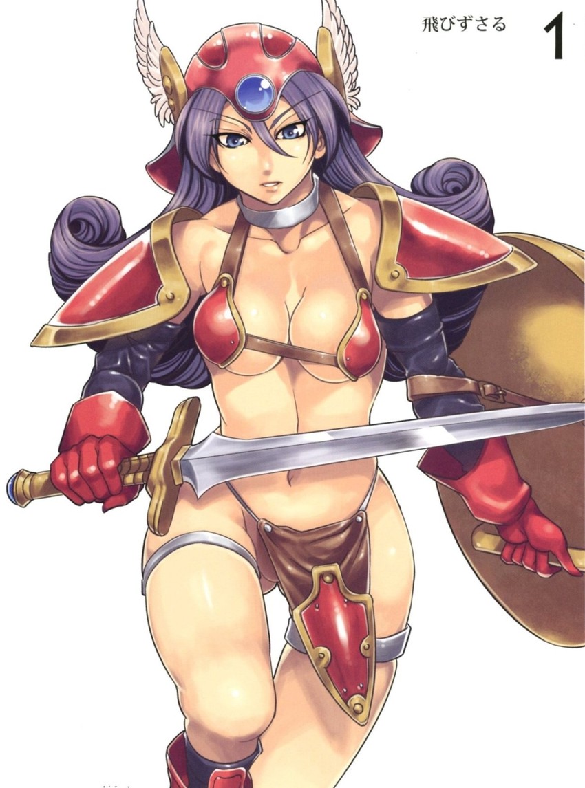 warrior (dragon quest and 2 more) drawn by mizuryu_kei
