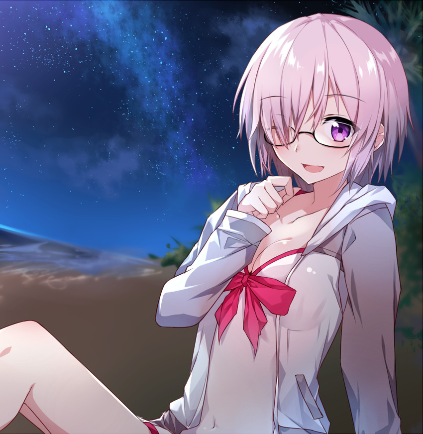 mash kyrielight (fate and 1 more) drawn by tsuezu