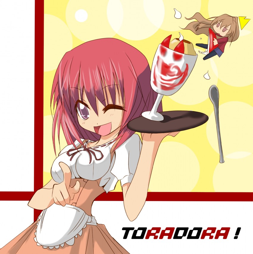 aisaka taiga and kushieda minori (toradora!) drawn by naz_(garyuuya)