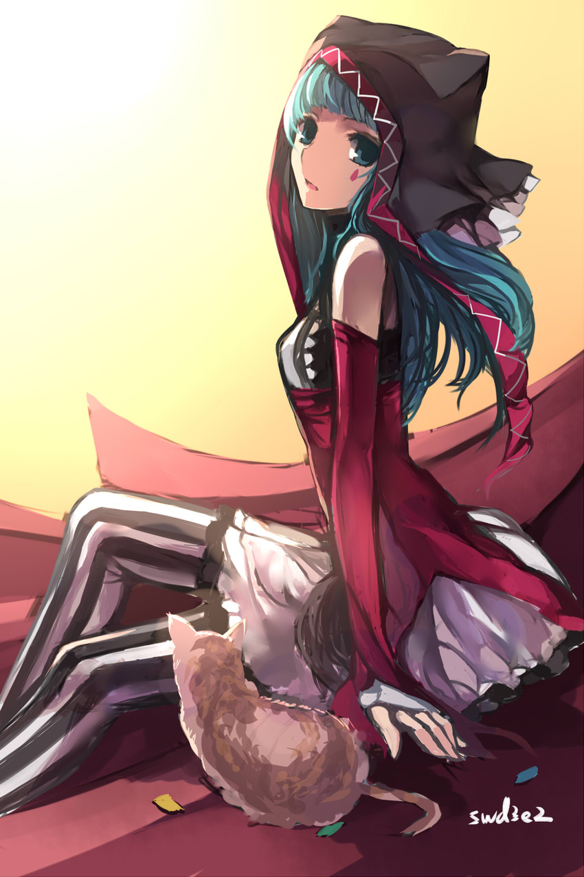 hatsune miku (vocaloid and 1 more) drawn by swd3e2