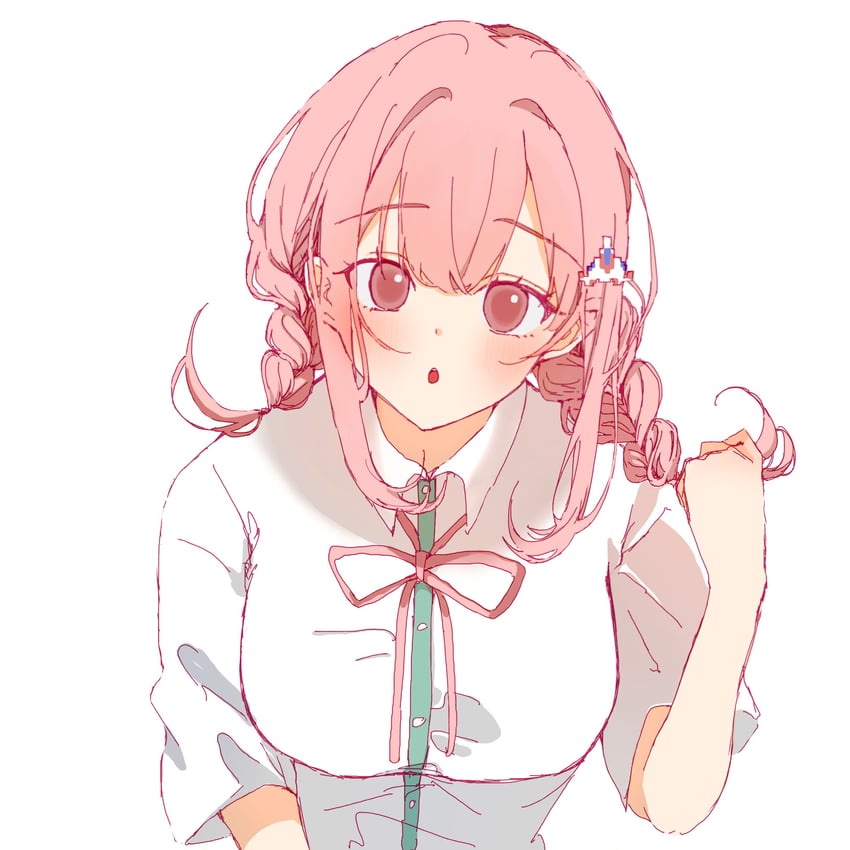 nanami chiaki (danganronpa and 1 more) drawn by cho_koko-kyu_no_washi