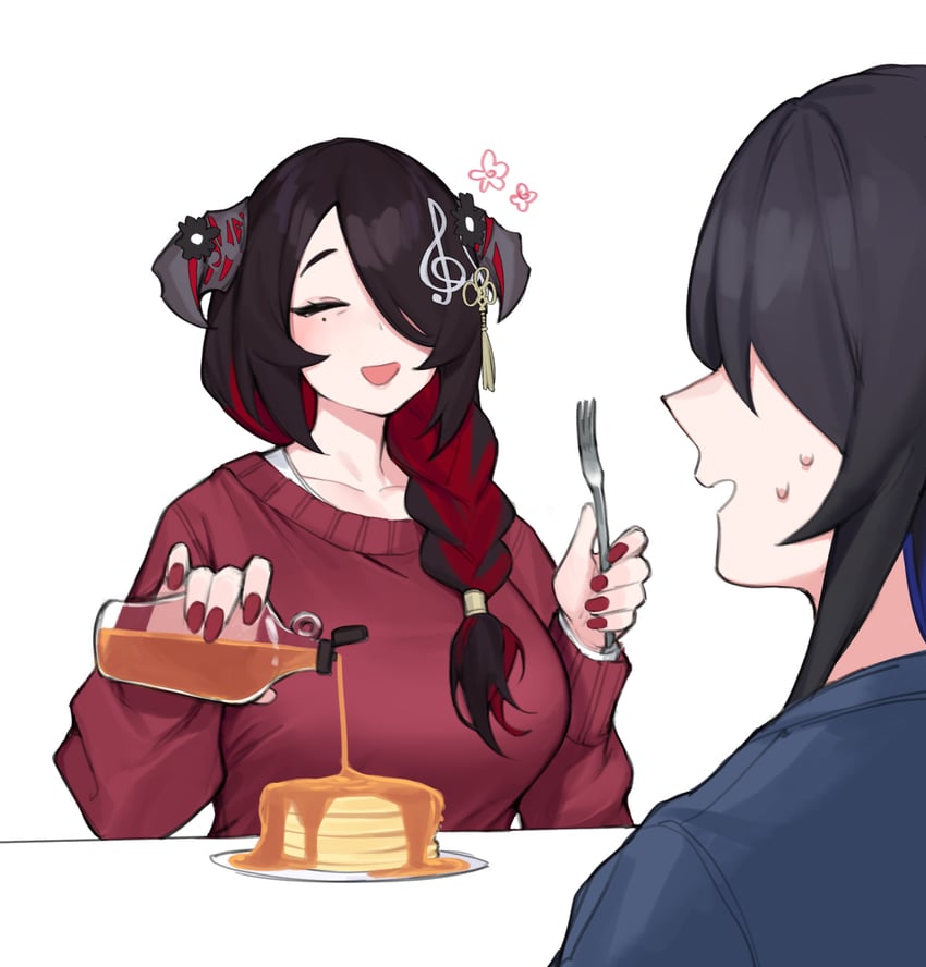 nerissa ravencroft and mamarissa (hololive and 1 more) drawn by dasdokter