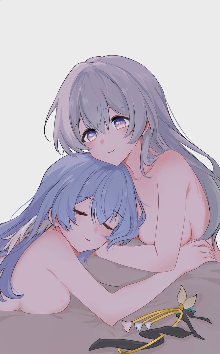 firefly and robin (honkai and 1 more) drawn by yuuncx